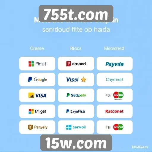 Métodos de pagamento aceitos em 755t.com