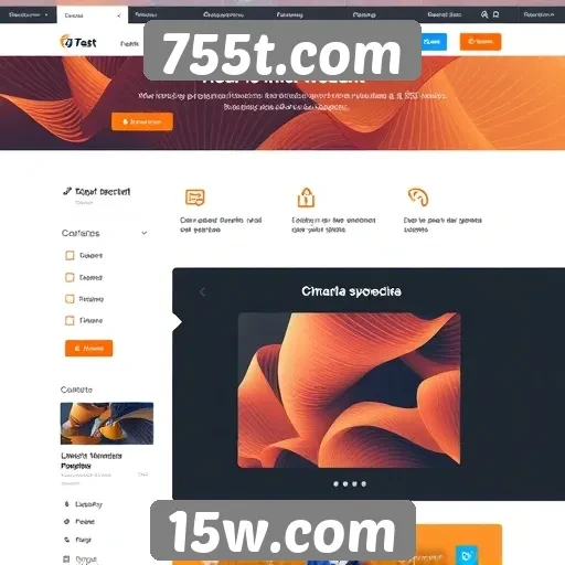 Interface do usuário e experiência no 755t.com